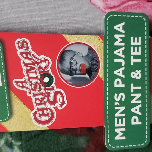 A Christmas Story NWT Boxed Men's Pajama Pant and T-shirt, Medium - Picture 3 of 6